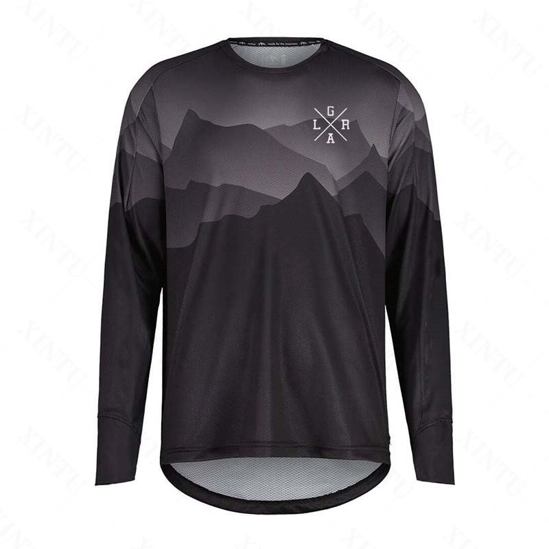 Mountain Biking Jersey - Heren motorfiets Lrga Jersey MTB BMX