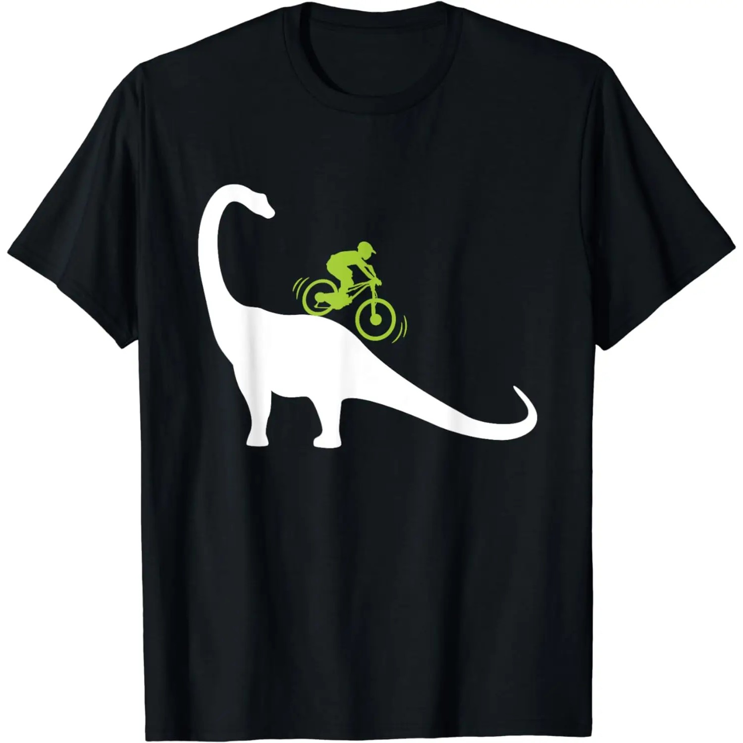Mountain Biking Gifts - Mountainbiken Dinosaur Graphic Tee Grappige MTB-fietser