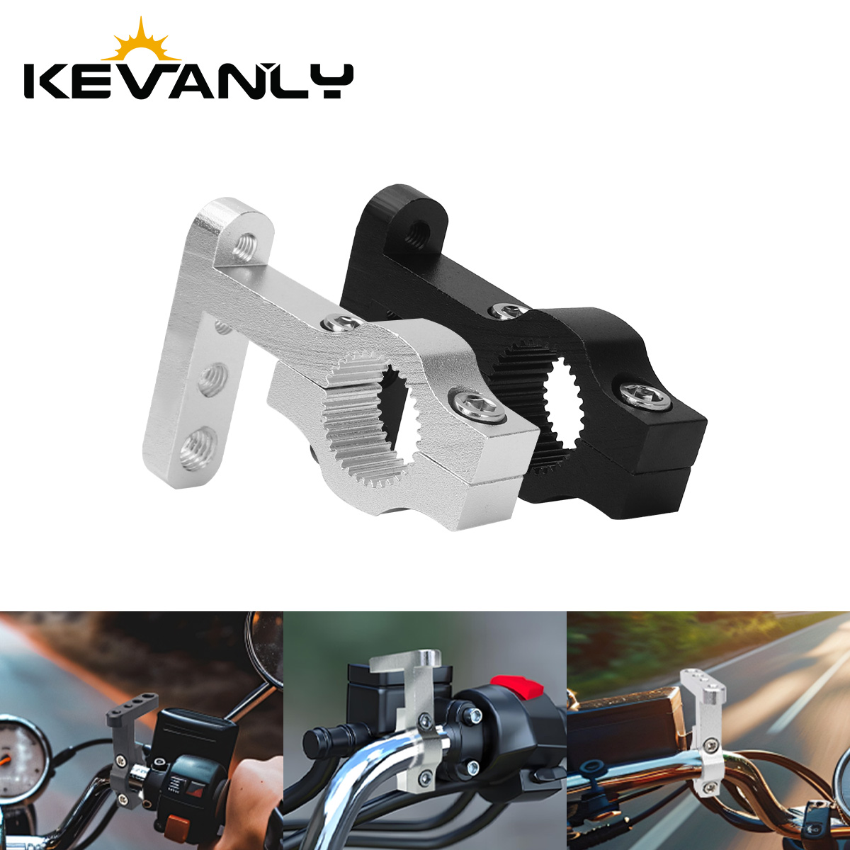 Mountain Biking Derby - Motorfiets LED Spotlight Beugel 4 Gaten