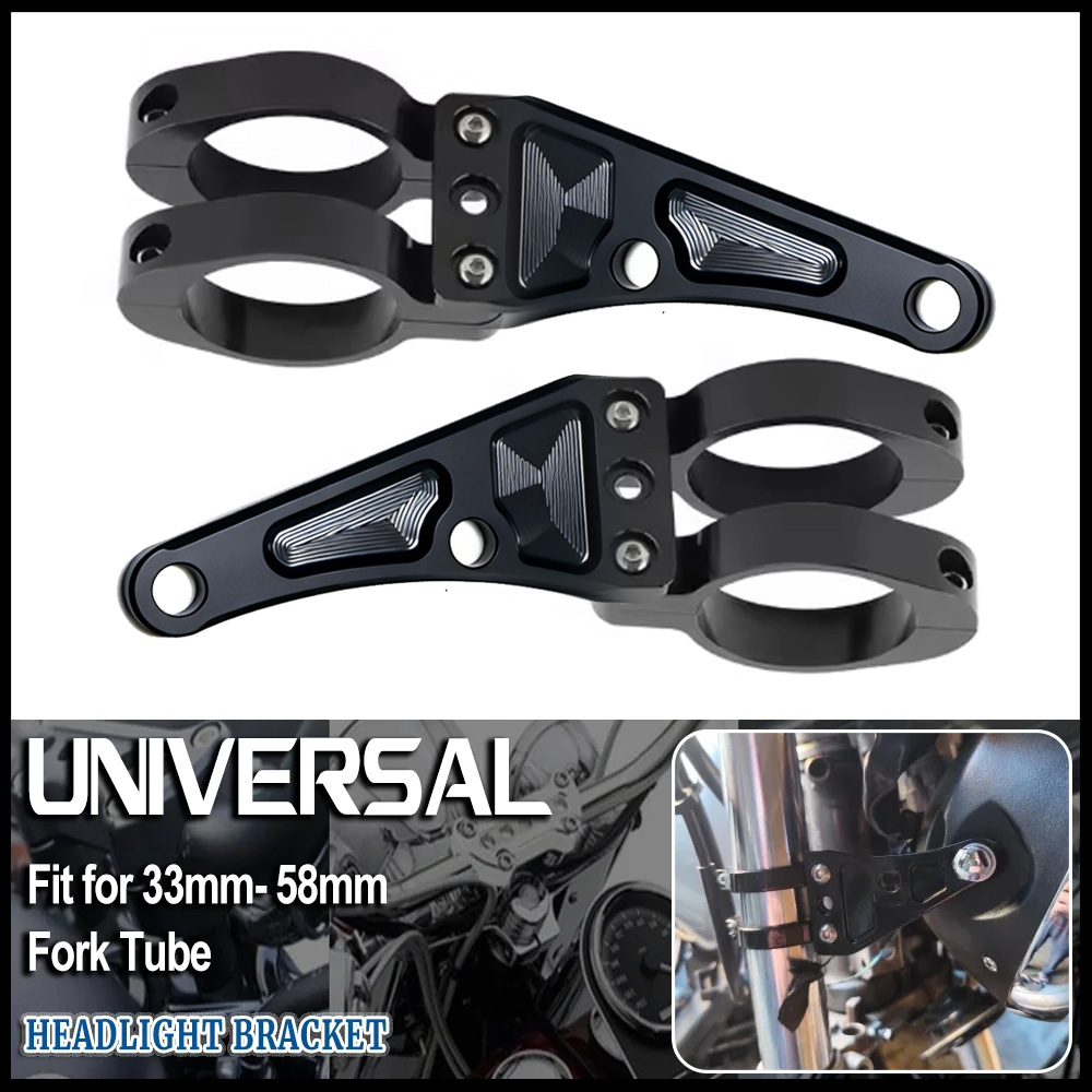 Mountain Biking Derby - Universele 33mm-58mm Koplamp Beugel Mount Klemmen