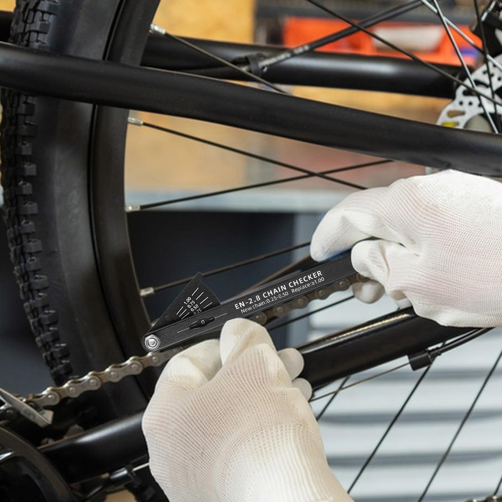 Mountain Biking For Beginners - Fietsketting Slijtage Indicator Tool Racefiets Slijtage