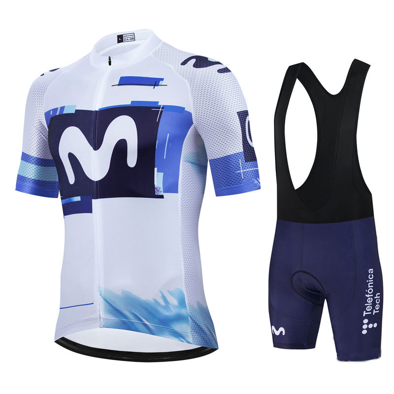Mountain Biking Jersey - Movistar Pro Team Zomer Wielertrui Pak