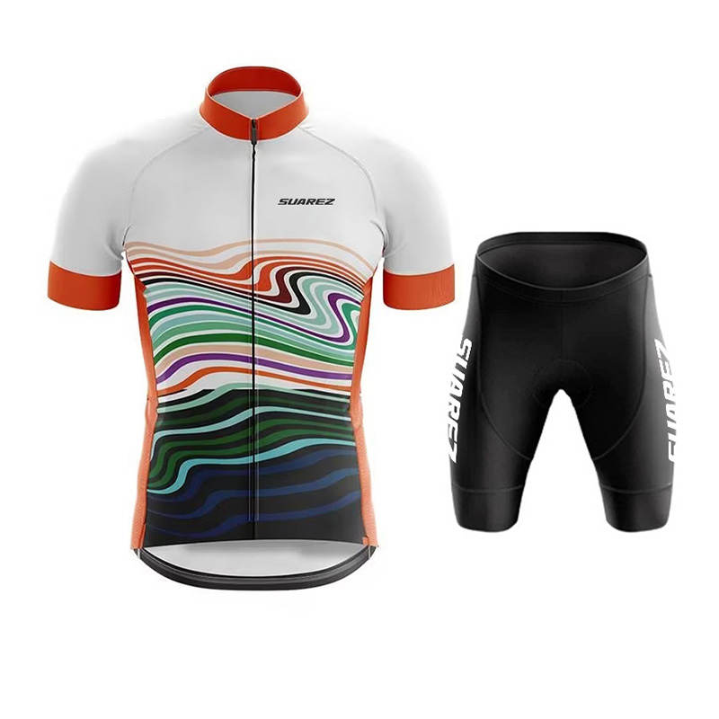 Mountain Biking Gear For Men - SUAREZ Herenfietsshirt met korte mouwen, mountainbike-
