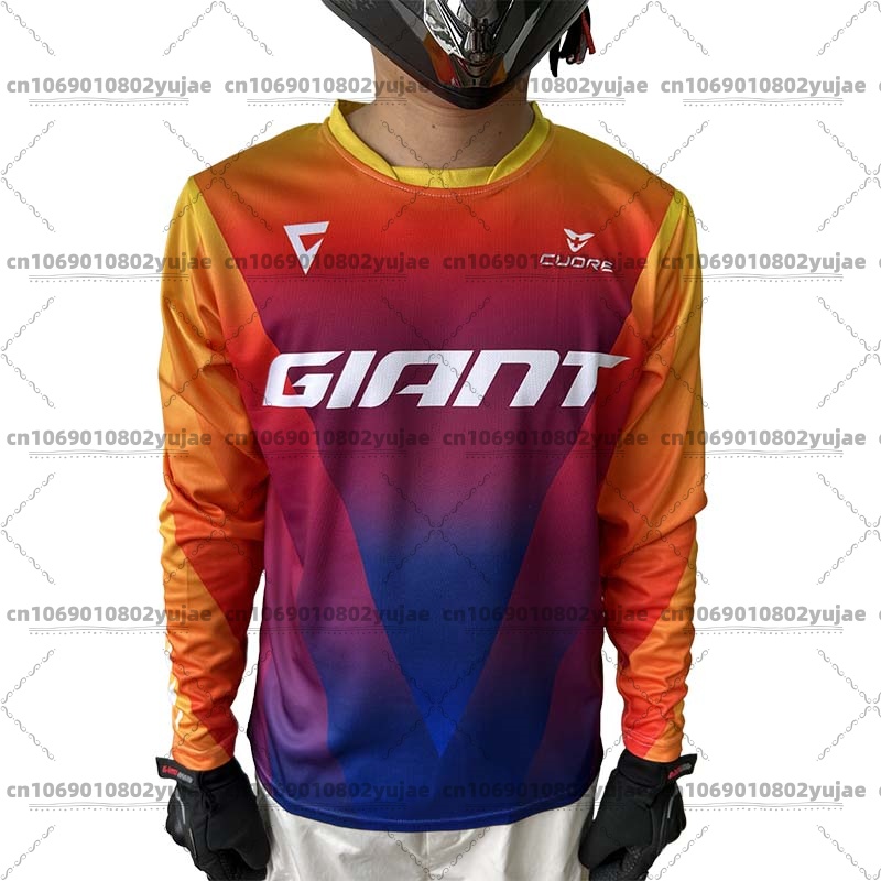 Mountain Biking Gear For Men - Giant Mountainbike-fietsshirt met lange mouwen voor