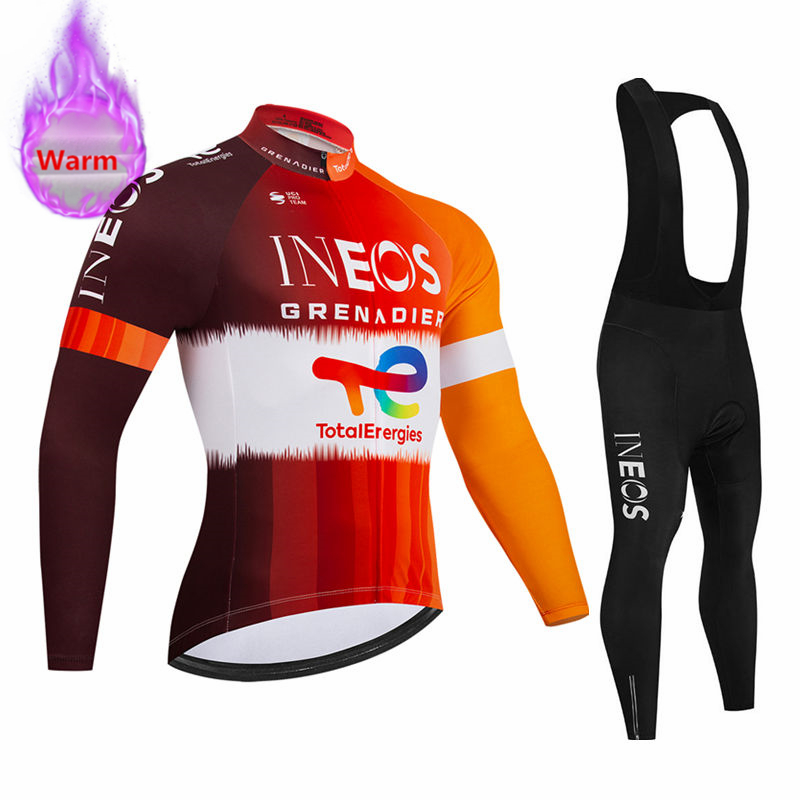 Mountain Biking Apparel - Ineos Team Winter Lange Mouw Thermische