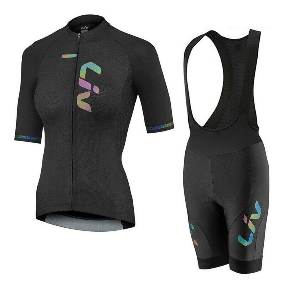 Mountain Biking Apparel - Liv Zomer Fietsshirt Bib Shorts Set