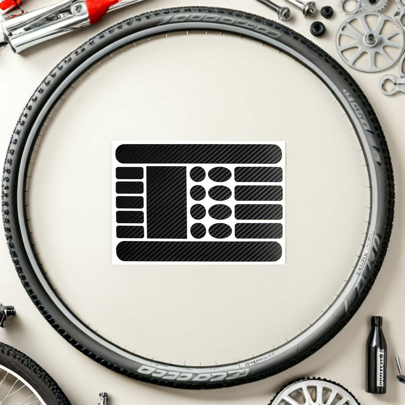 Fietsframebeschermerset Carbon - Chainstay Protector Wrap recensie en prijs