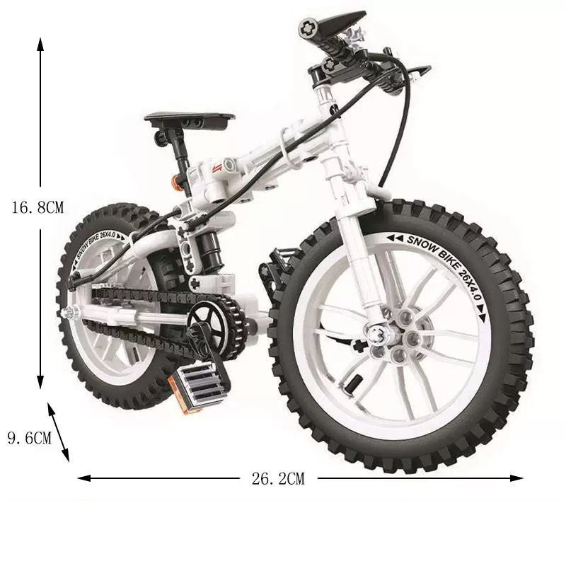 246PCS fiets mountainbike bouw - Mountain Biking Gifts recensie en prijs