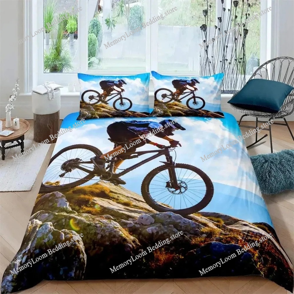 Bicycle Duvet Cover Set Microf - Mountain Biking Game recensie en prijs