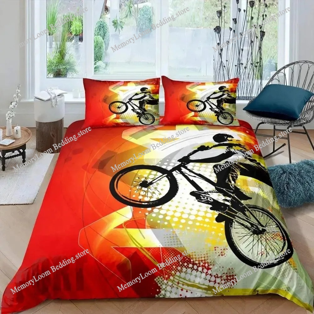Bicycle Duvet Cover Set Microf - Mountain Biking Game recensie en prijs